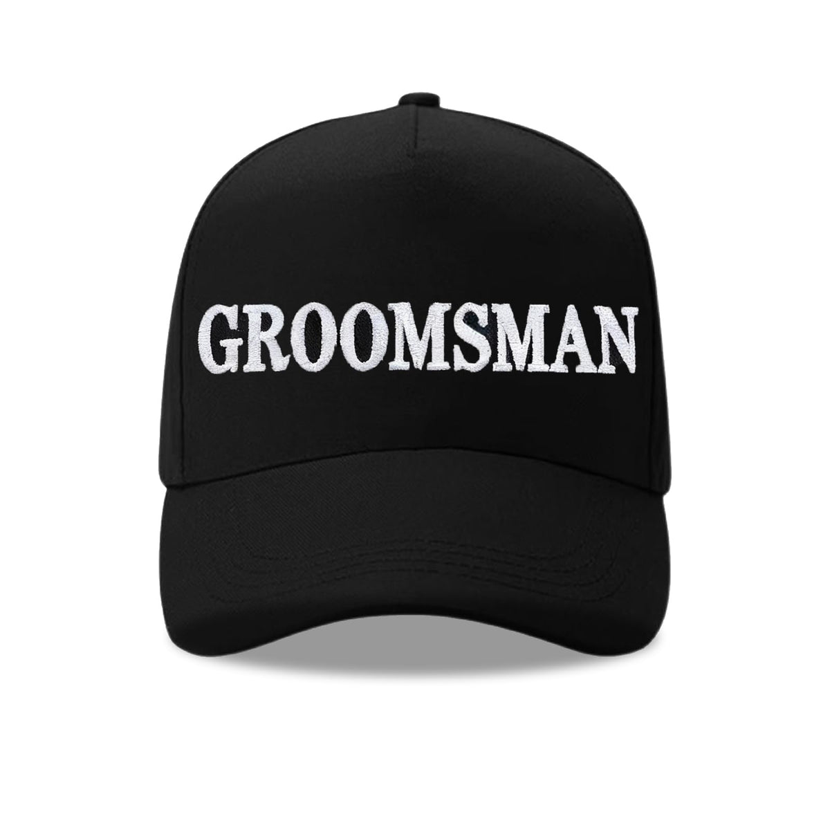 Men's Groom Hat, Wedding for Groomsman and Best Man, Adjustable Cap
