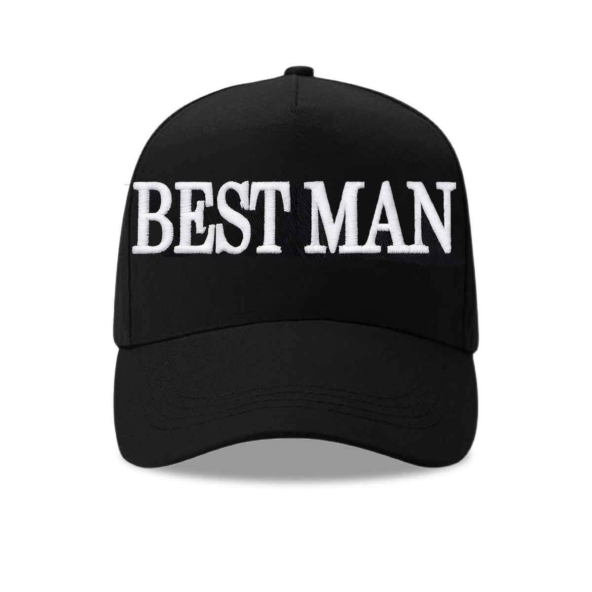 Men's Groom Hat, Wedding for Groomsman and Best Man, Adjustable Cap