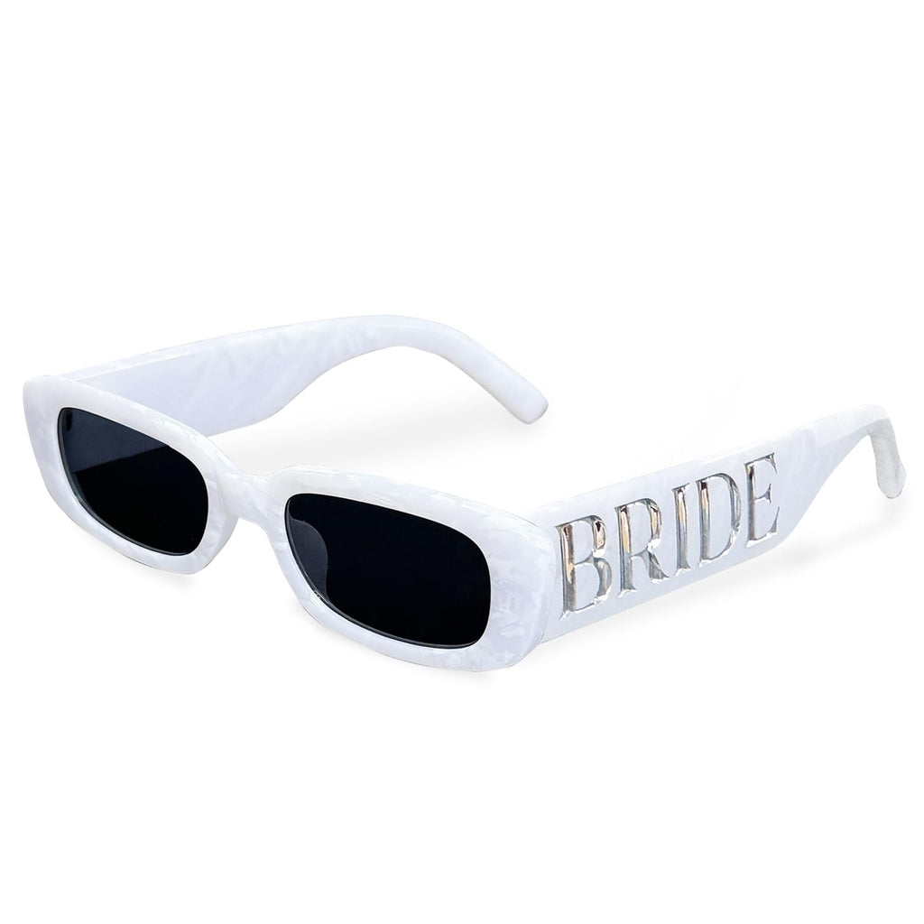 Marble Bride Groom Sunglasses, Bride to be Decorations Glasses, Couple Bachelorette Wedding Party Gift Glass