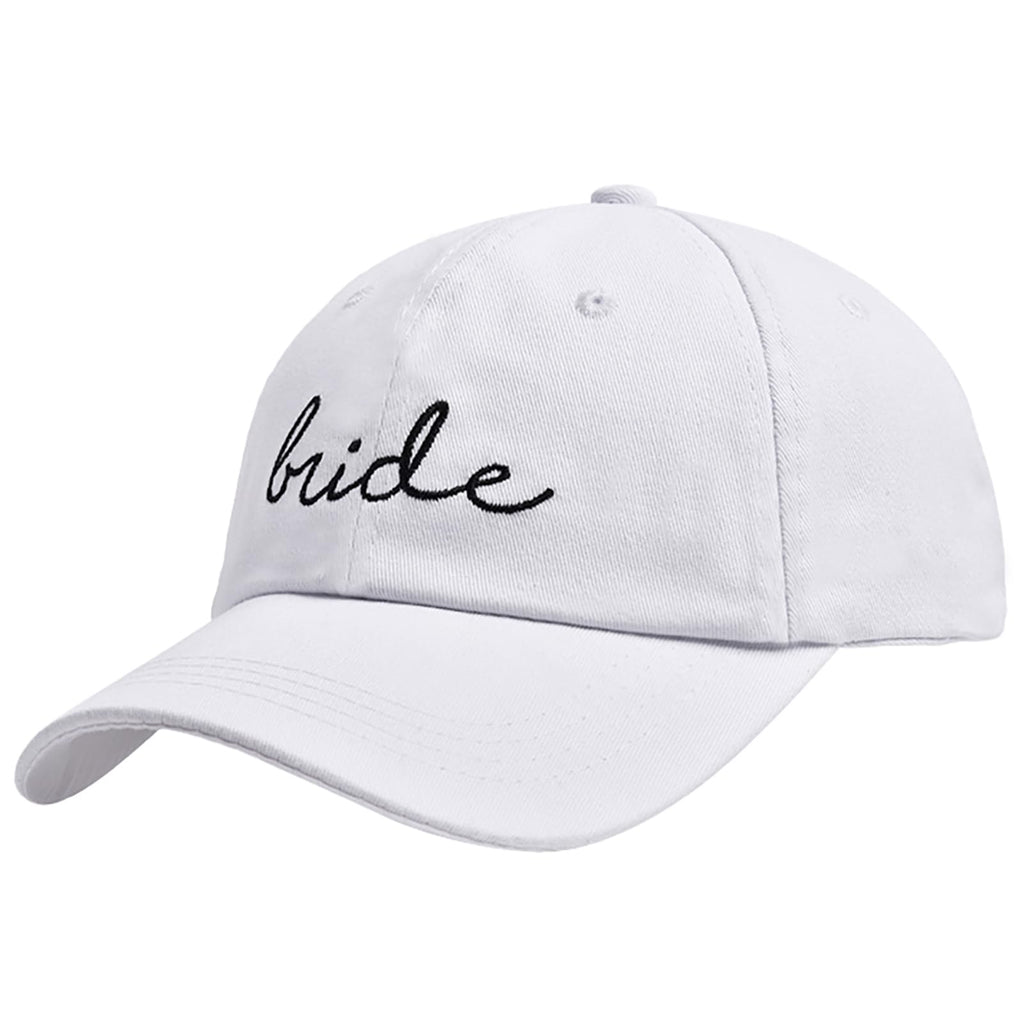 Bride Baby Bachelorette Party Hats, 6 Pack Perfect for The Bride Squad Baseball Trucker Hats