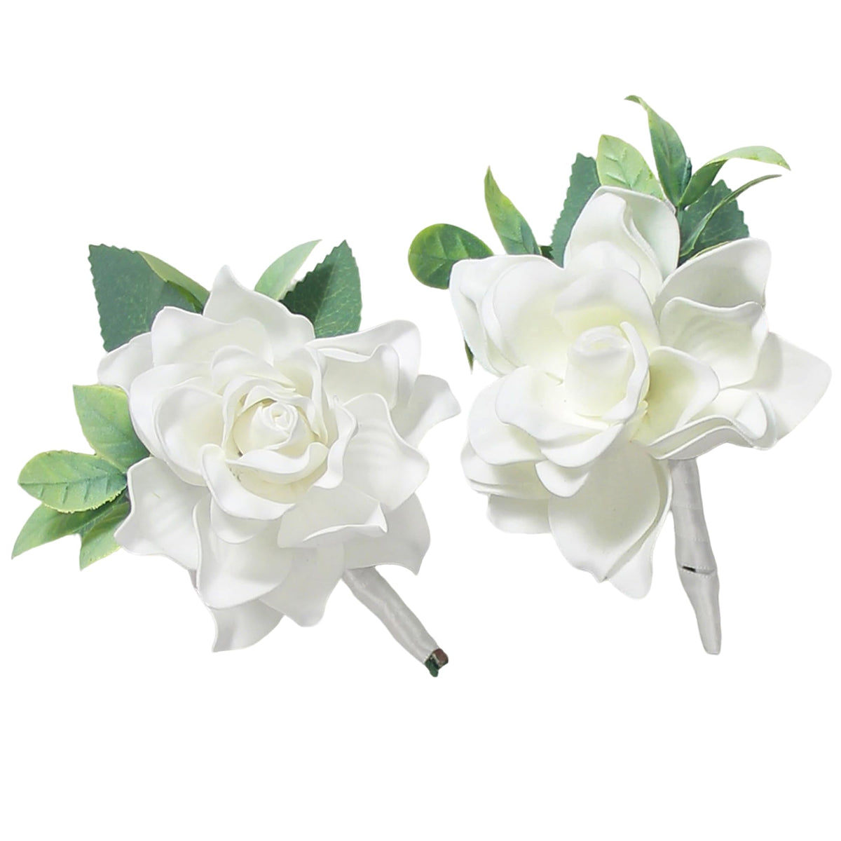Rinlong 2Pcs Terracotta Boutonnieres with Pins for Men, Groom, Groomsmen