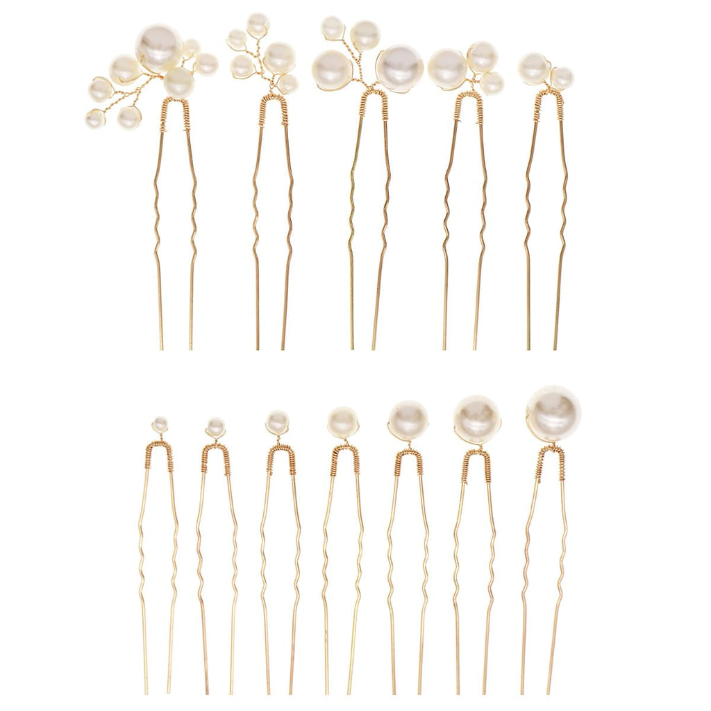 Pearl Bridal Hair Pins Wedding Hair Accessories for Brides Bridesmaid