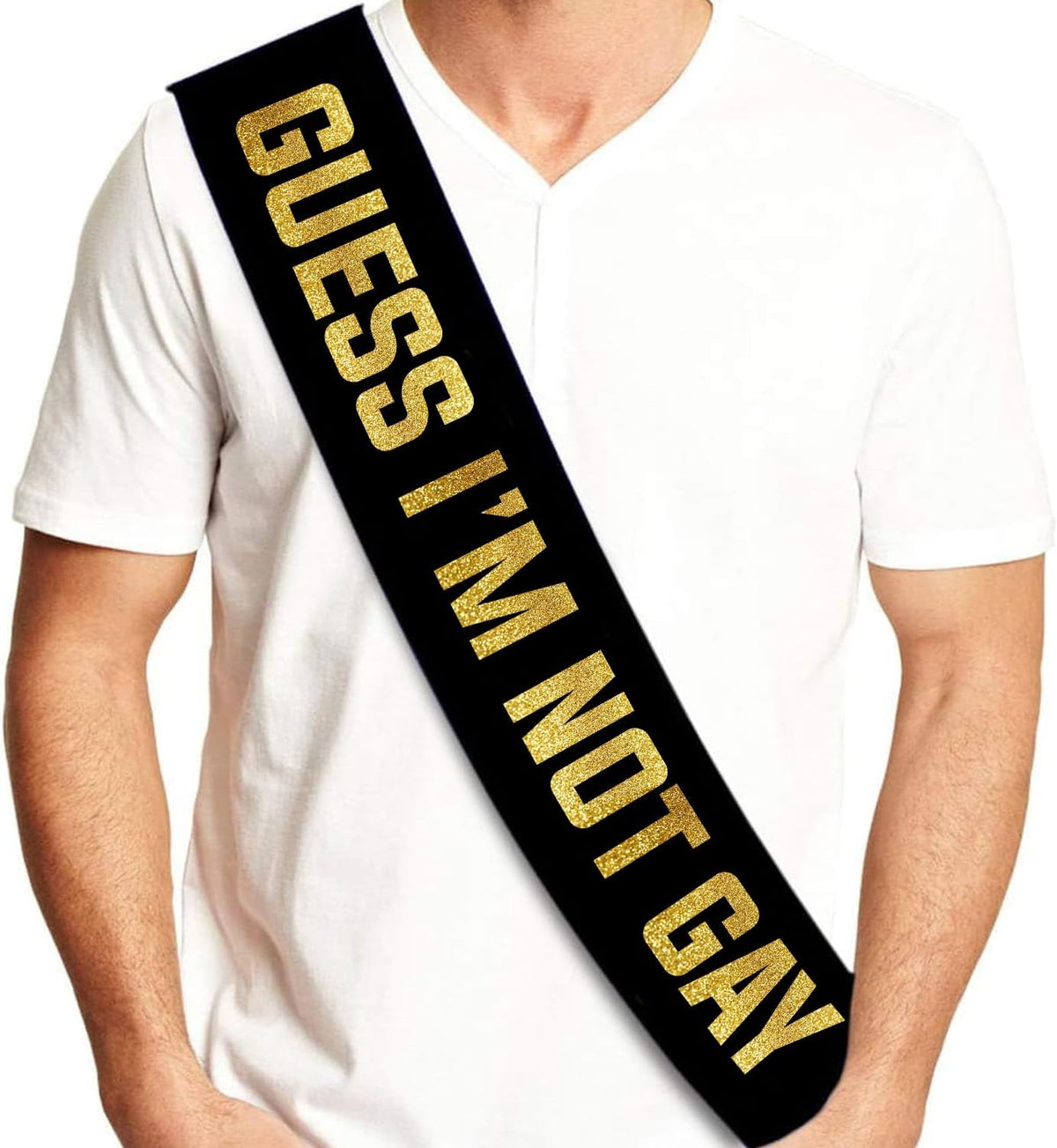 Sterling James Co. Groom Sash - Funny Bachelor Party Sash for Him - Bachelor Party Decorations, Supplies and Gifts