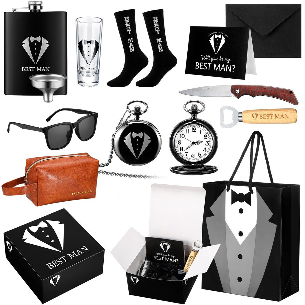 Shinylin 13 Pcs Groom Proposal Gift Set
