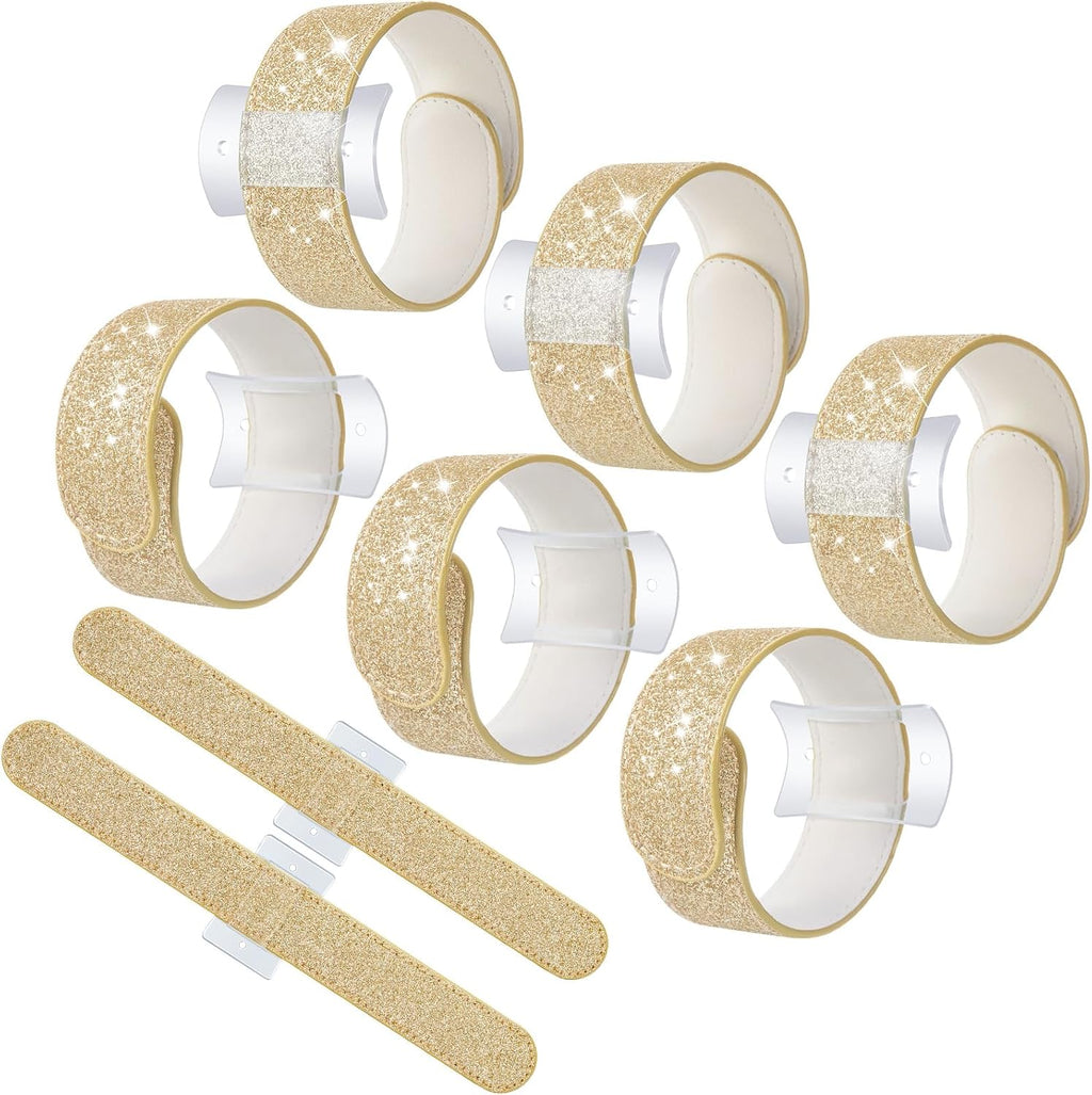 6 Pcs Slaplet Corsage Wristlet Bracelets Slap Bands